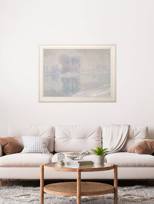 Buy collection of 2 Monet winter illustrations ready to hang UK