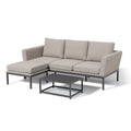 Buy contemporary Oatmeal chaise sofa set for patios online