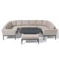 Buy contemporary outdoor dining set with rising table
