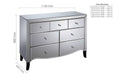 Buy glamorous mirrored bedroom chest Palermo free UK delivery

