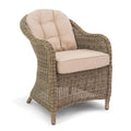Buy online UK Jakarta teak table and rattan chairs
