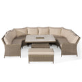 Buy online UK Maze Winchester Royal U-Shaped Rattan Sofa Set
