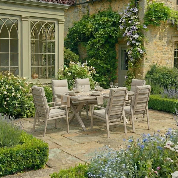 Buy online UK Valencia reclining chairs and dining table
