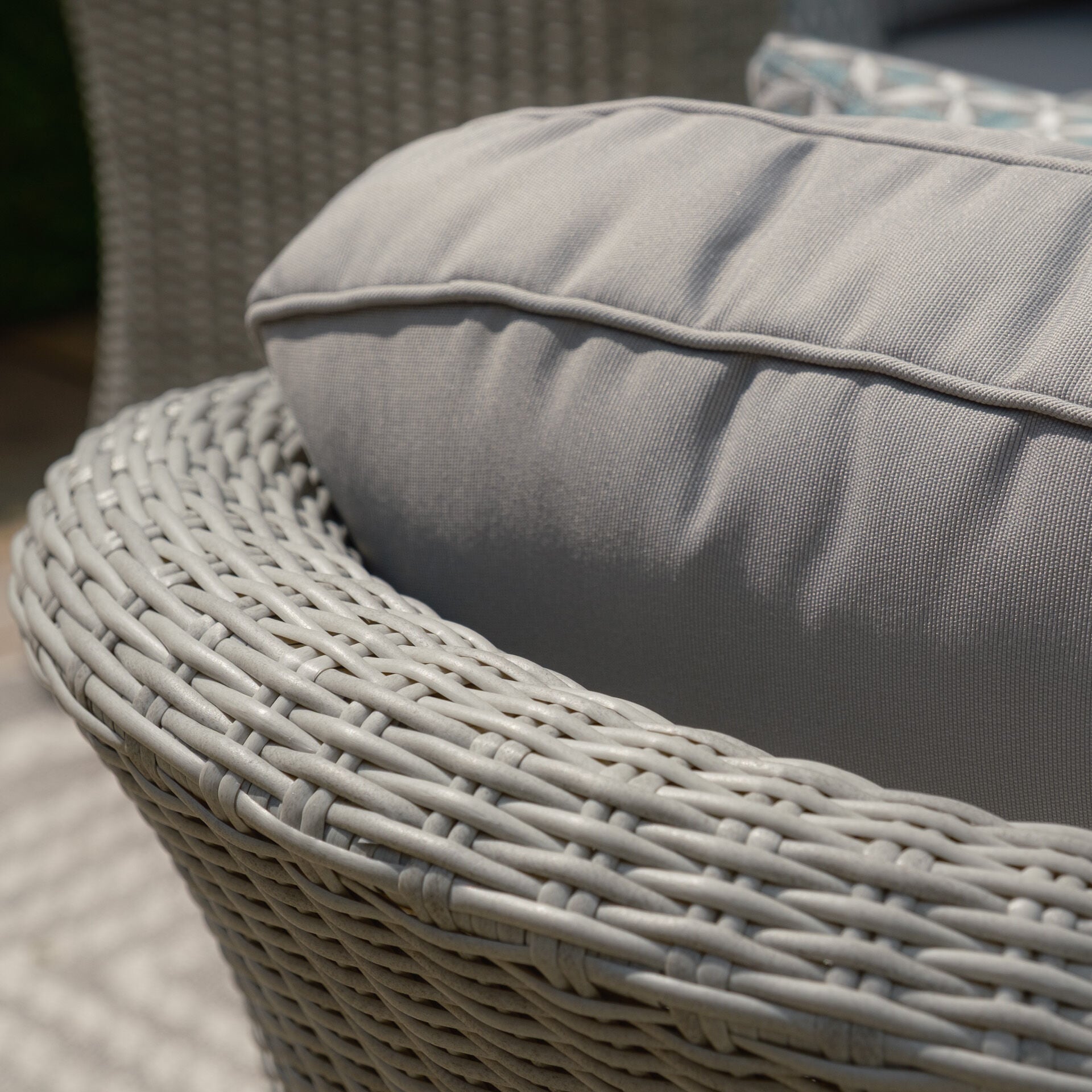 Buy premium weather resistant PE rattan luxury patio furniture with armchair online