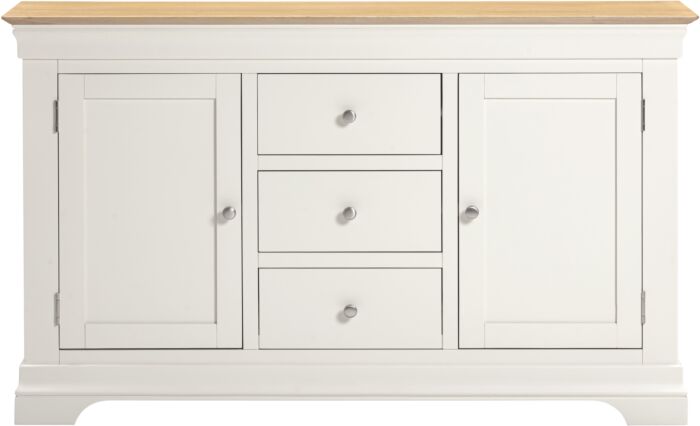Buy two-door three-drawer sideboard for stylish home organisation