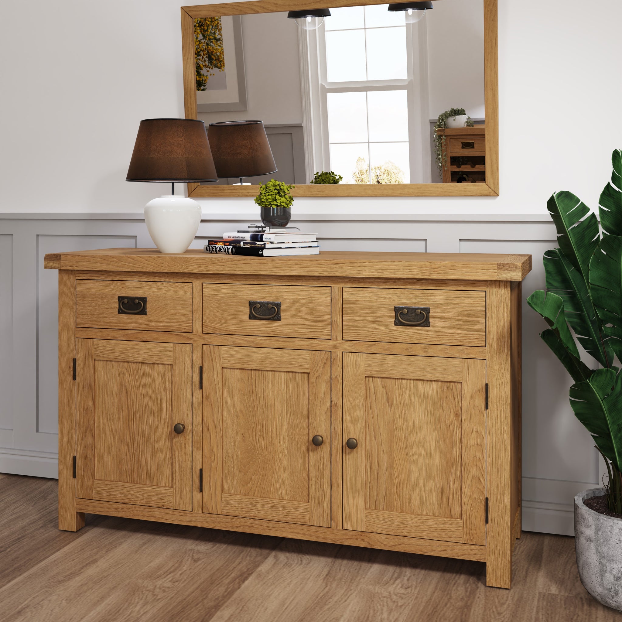 Butterfly 3 Door Sideboard