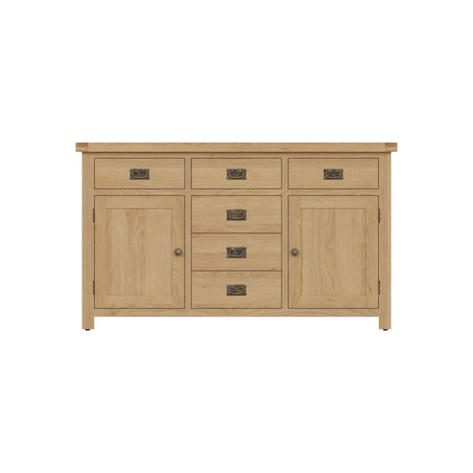 Butterfly 2 Door 6 Drawer Sideboard