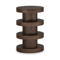 California Oak Bobbin Side Table