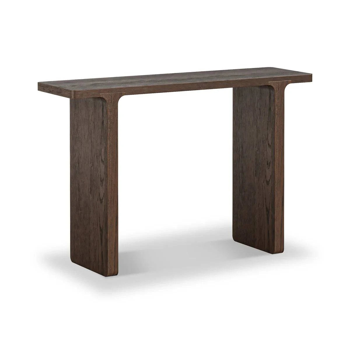 California Oak Console Table