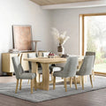 Cara Oak Large Extending Dining Table