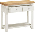 Choose Windsor 2 Drawer Oak Console