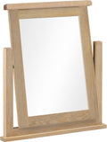 Choose a natural oak dressing table with classic styling