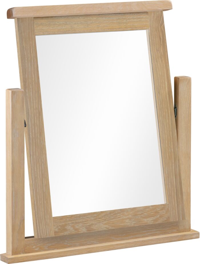 Choose a natural oak dressing table with classic styling