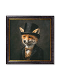 Count Foxalot - Gentleman Fox Oxford Square Frame