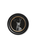 Wildlife Photography - Red Deer - Round Frame - Blythe Living