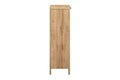 Discover Hampstead narrow oak effect five drawer tall chest UK
