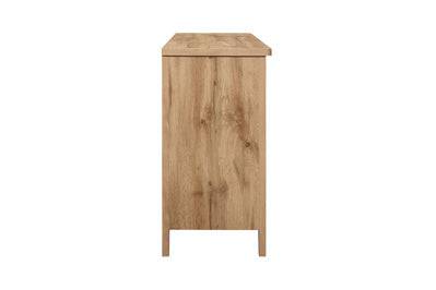 Discover Hampstead wide oak effect six drawer chest UK bedroom
