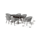 Discover Maze Ambition Charcoal dining set for sale UK