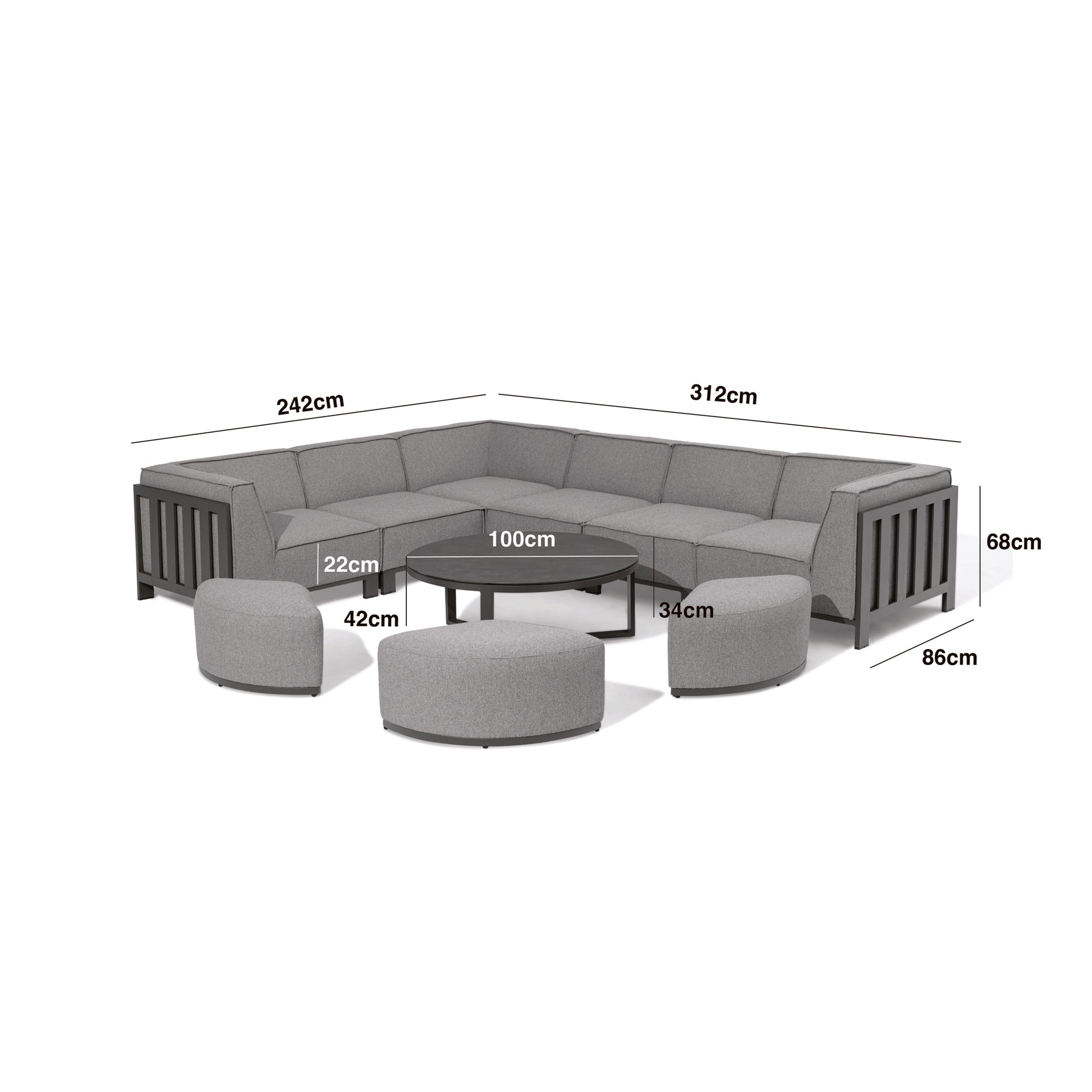 Discover Maze Ibiza Patio Corner Sofa