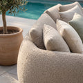 Discover Maze Monte Carlo Daybed Greige Sunproof fabric finish
