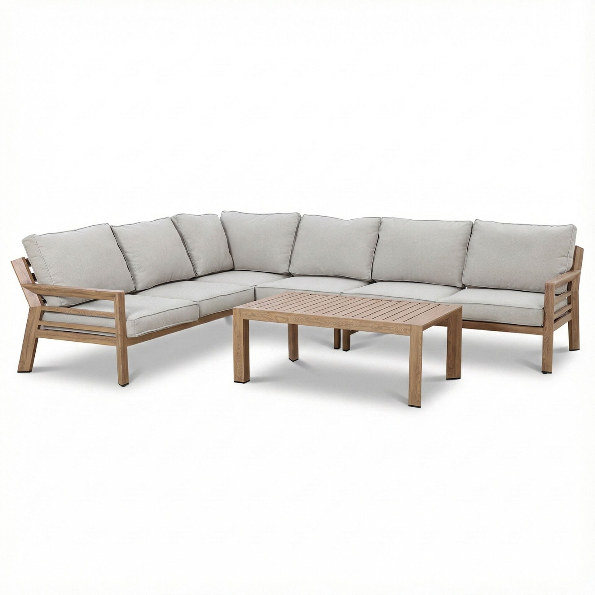 Discover Maze New York Aluminium Corner Sofa Set 5 year warranty
