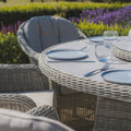 Discover Maze Oxford 6 Seat Round Dining Set