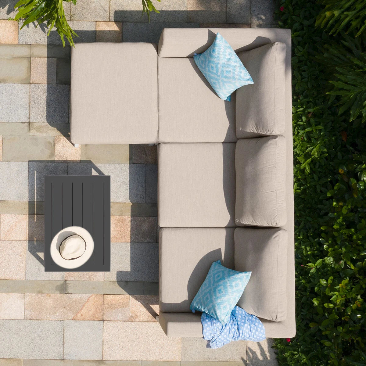 Discover Maze Pulse Oatmeal garden sofa set for sale