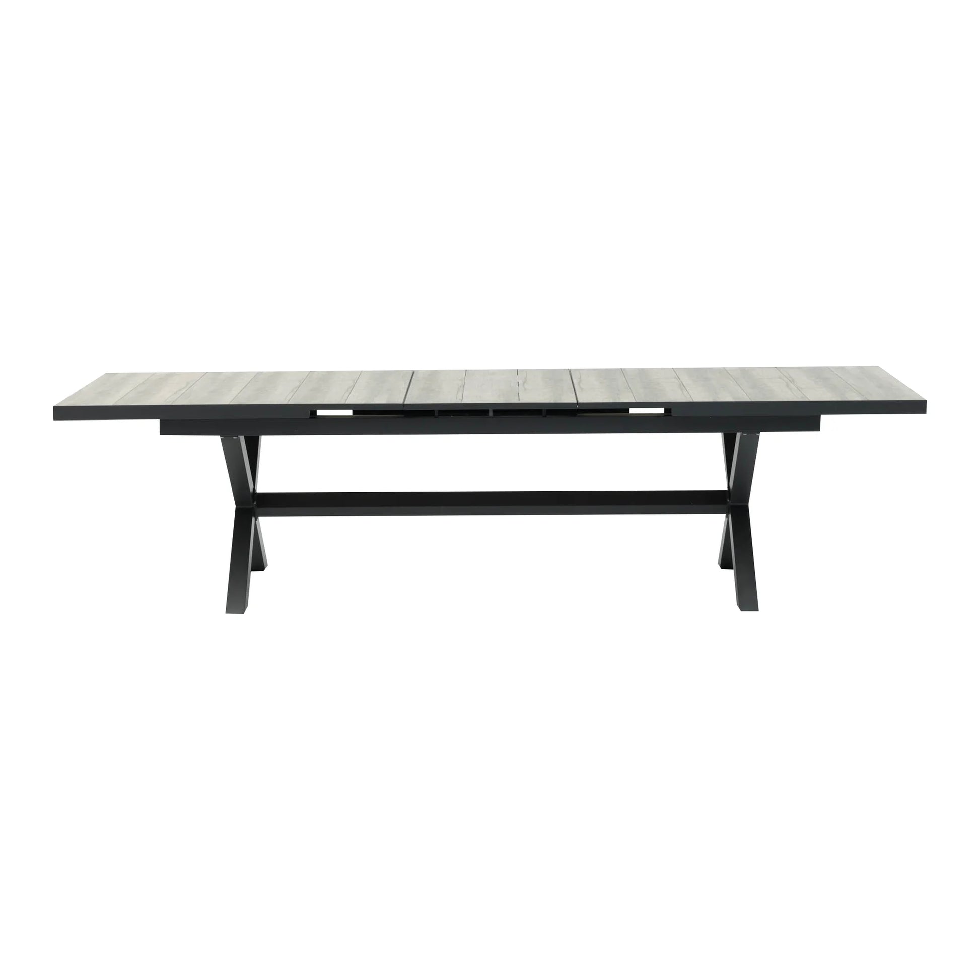 Discover Maze Vienna Extending Table with Milan rope weave chairs
