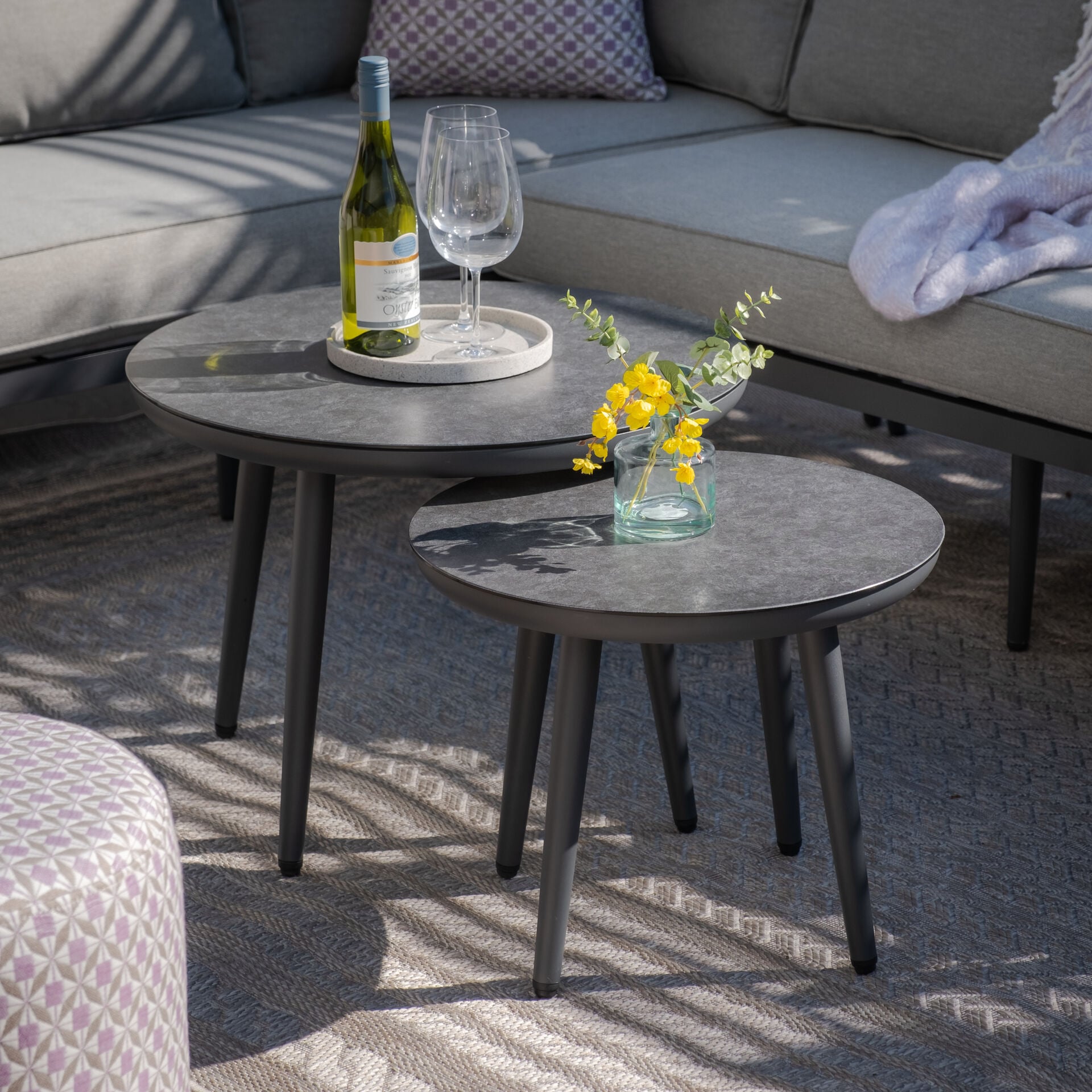 Discover Monaco Corner Sofa Set, 5 year warranty included
