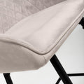 Discover Savanna Brushed Velvet Mink Bar Stool for sale UK