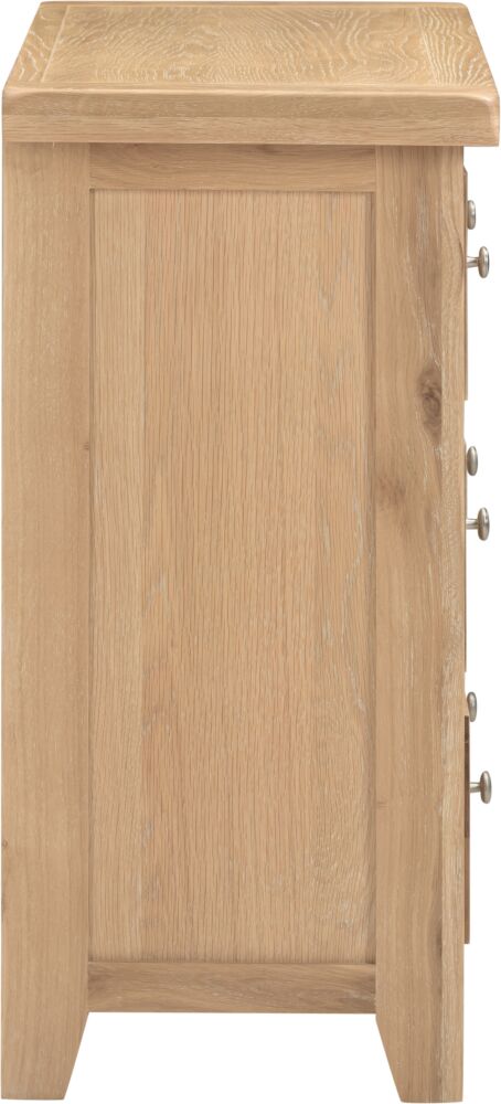 Discover Windsor natural oak 3 drawer bedroom chest buy online UK
