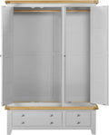 Discover Windsor wardrobe with hanging space and shelving