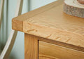 Discover Woburn wide oak chest seven drawers cup handles UK
