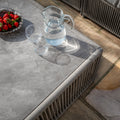 Discover dawn grey aluminium framed corner sofa, get yours today
