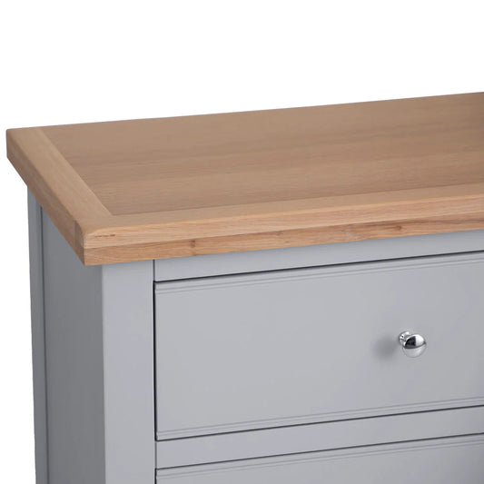 Nova 6 Drawer Chest Grey