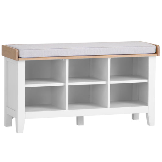 Nova Hall Bench White