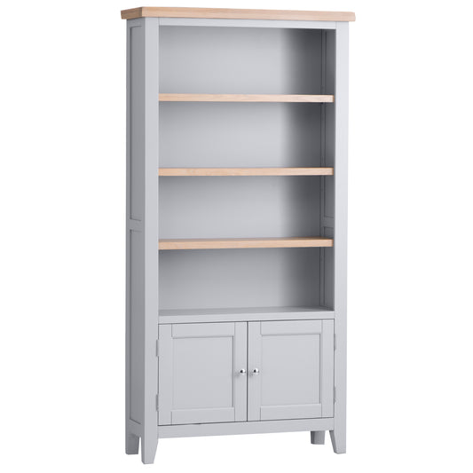 Nova Large Bookcase Grey