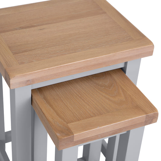 Nova Nest of 2 tables - Grey