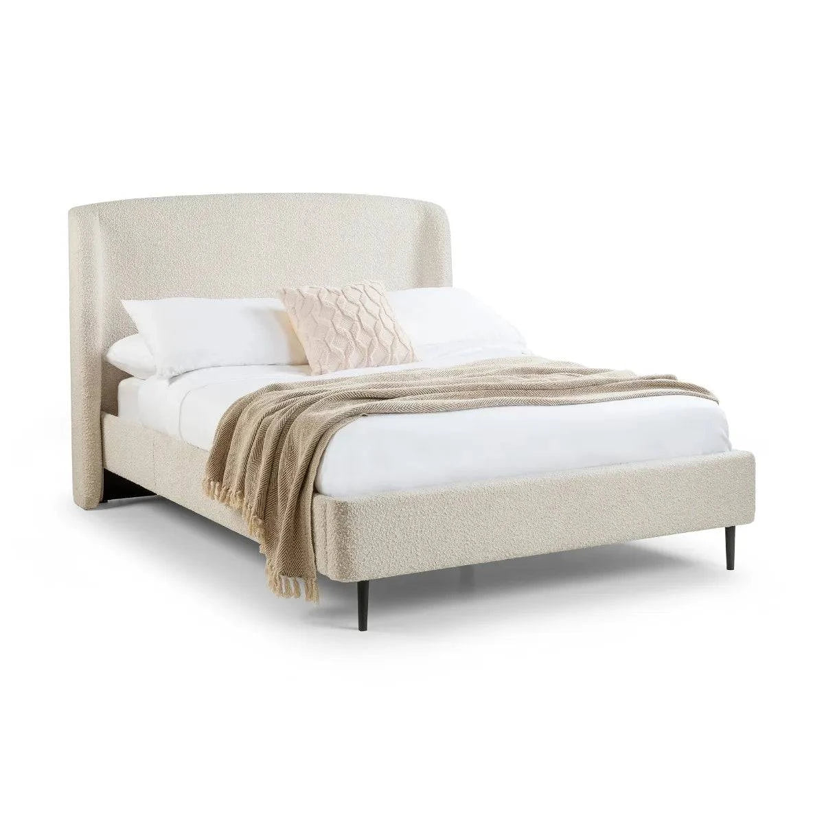 Eden Boucle Bed - Blythe Living