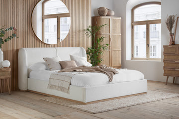 Eden Bed White