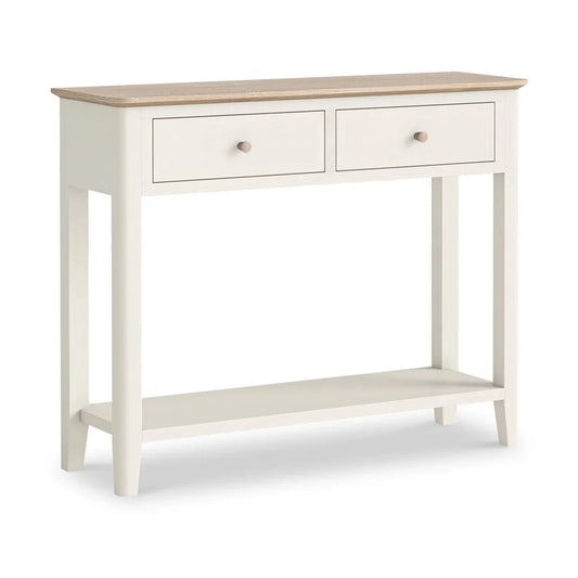Elegant White Marlow Console Table Available Online - Blythe Living