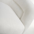 Explore Artemis Corduroy White Swivel Chair for modern interiors