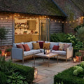 Explore Burford aluminium corner sofa set for sale
