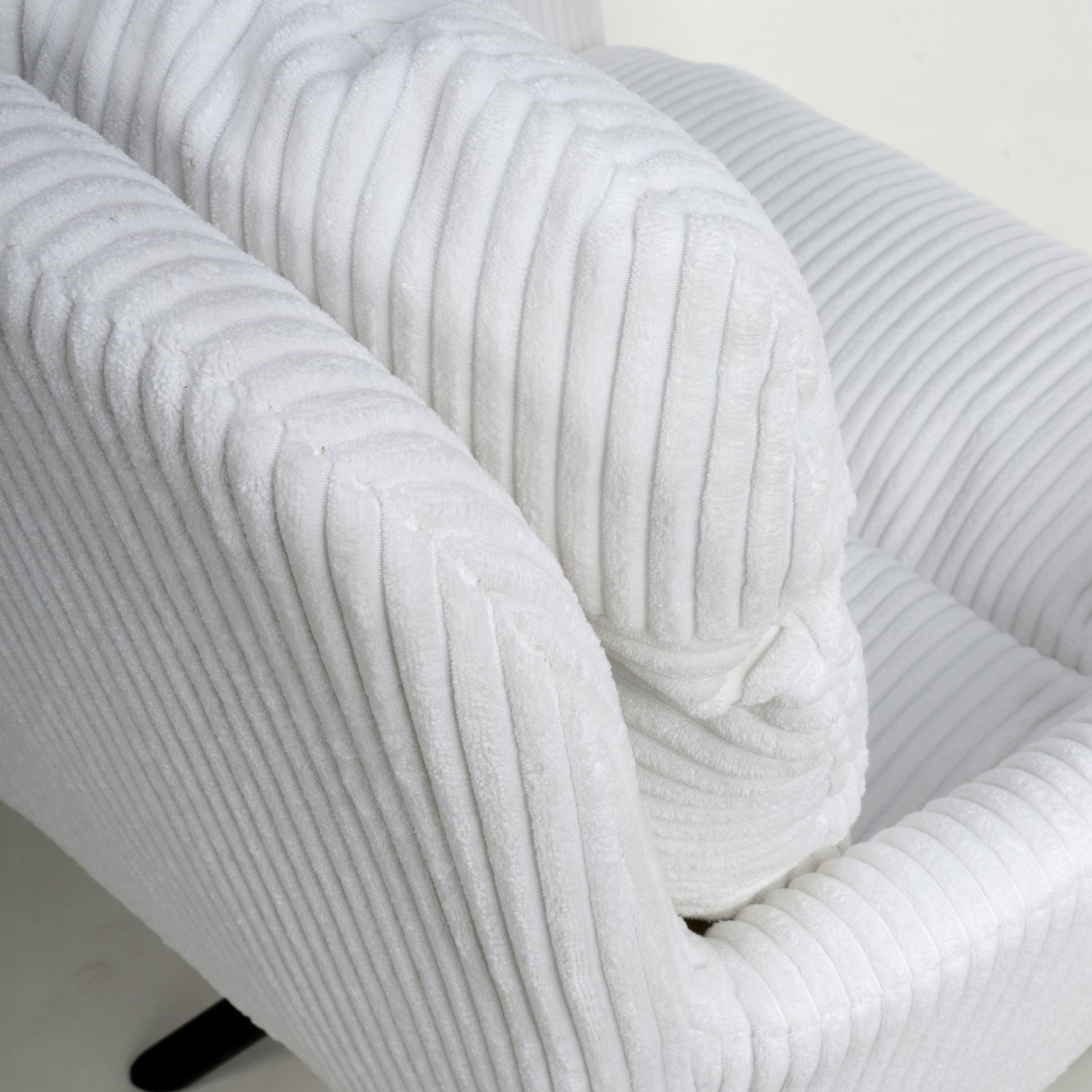 Explore Cassidy Corduroy White Swivel Chair for modern interiors