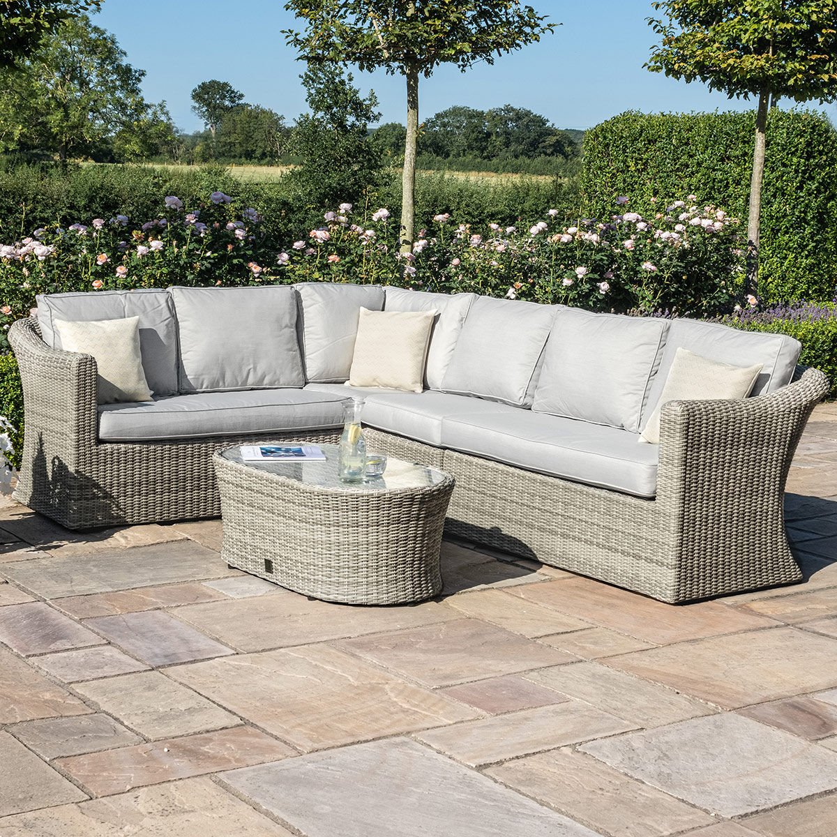 Explore Maze Oxford Garden Corner Sofa