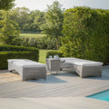 Explore Oxford loungers with adjustable reclining backrests
