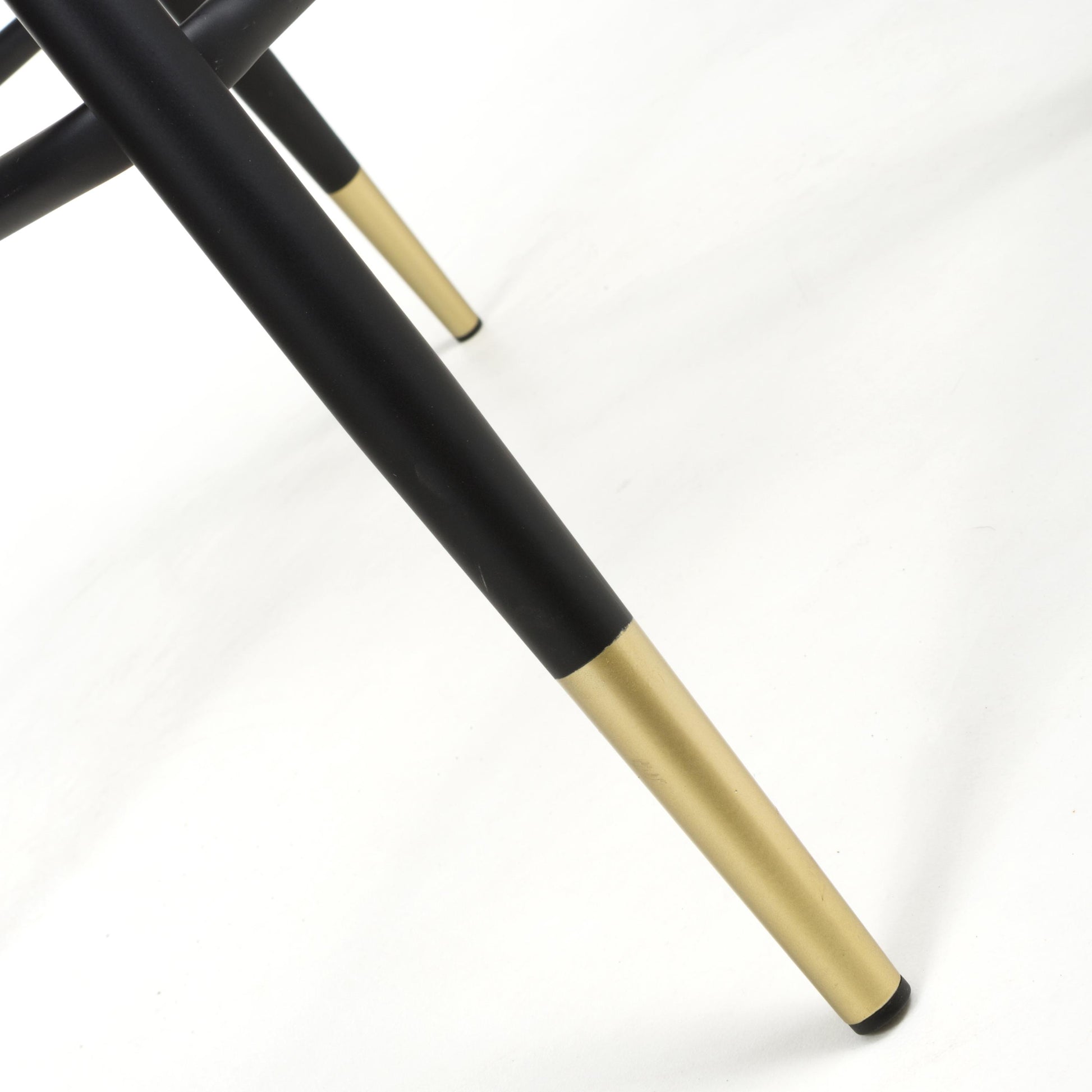 Explore Savanna Brushed Velvet Black Bar Stool for modern kitchens