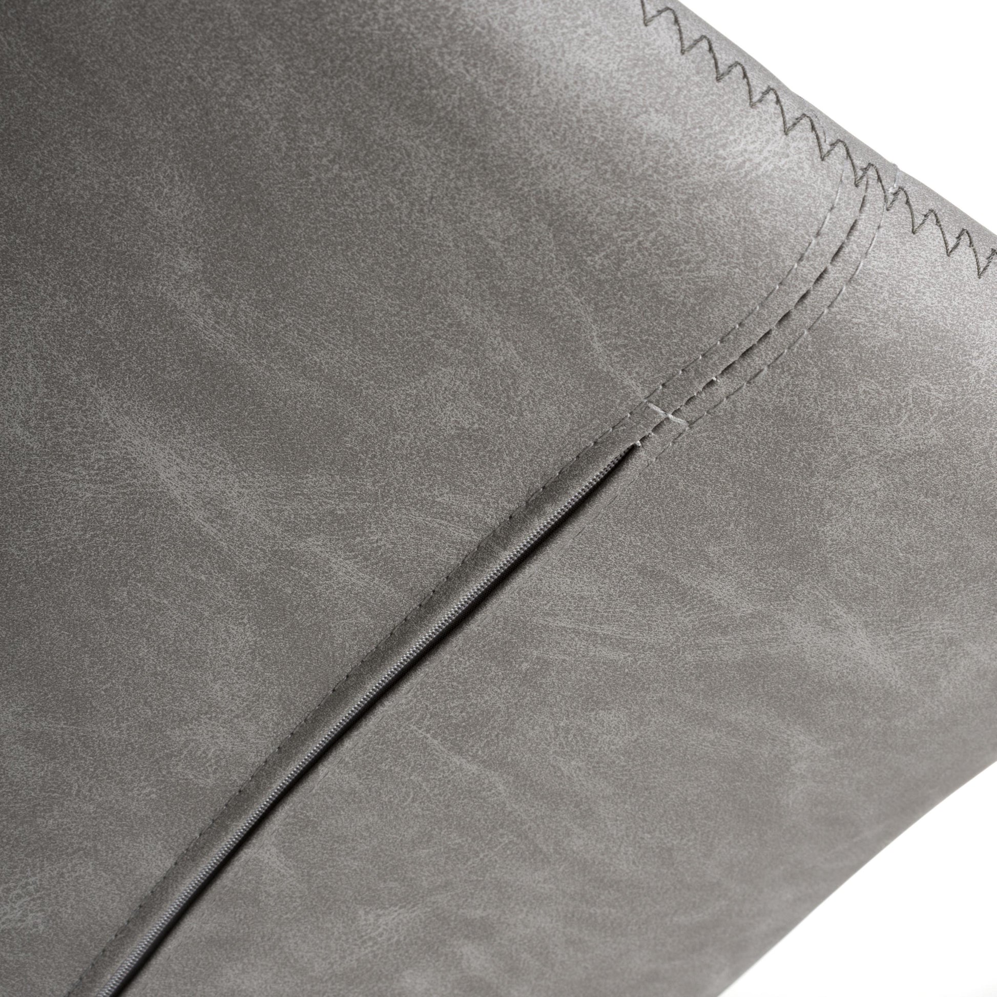 Explore Serena Leather Effect Charcoal Bar Stool for modern kitchens