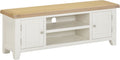 Explore Windsor Ivory Oak Straight TV Unit