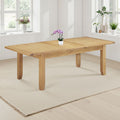 Explore Windsor Natural Oak Extending Dining Table
